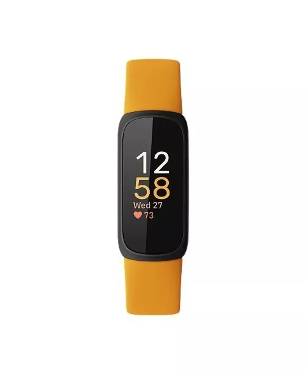 FitbitInspire 3 Morning Glow Wellness Tracker Watch $100